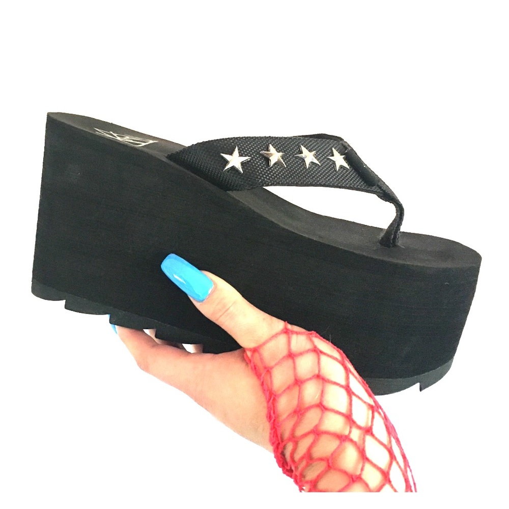 YRU platform “pixi” sandals